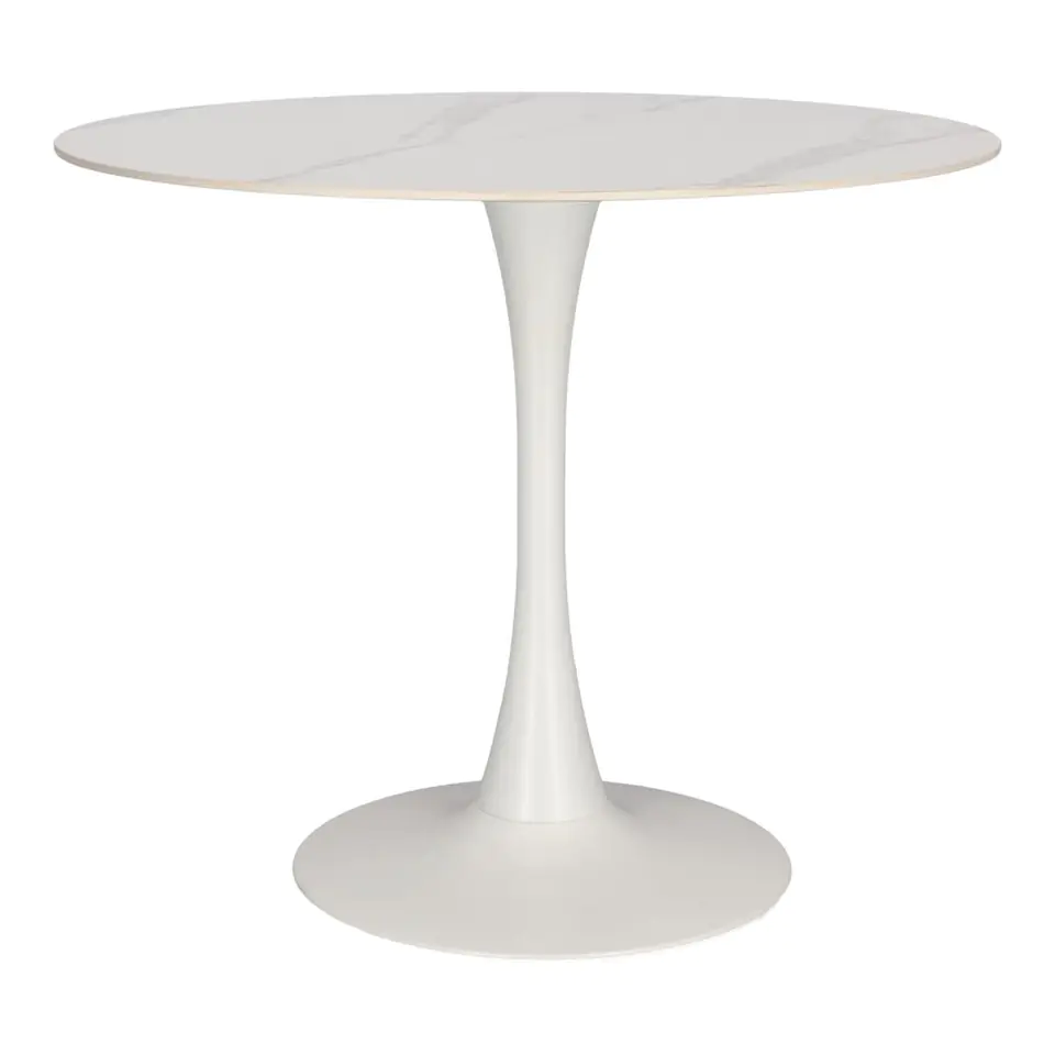 ⁨Stół Simplet Skinny Premium Stone White 90cm⁩ w sklepie Wasserman.eu