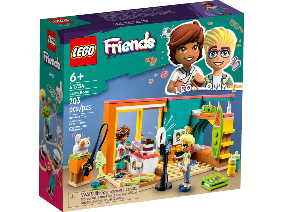 ⁨LEGO Friends Pokój Leo 41754⁩ w sklepie Wasserman.eu