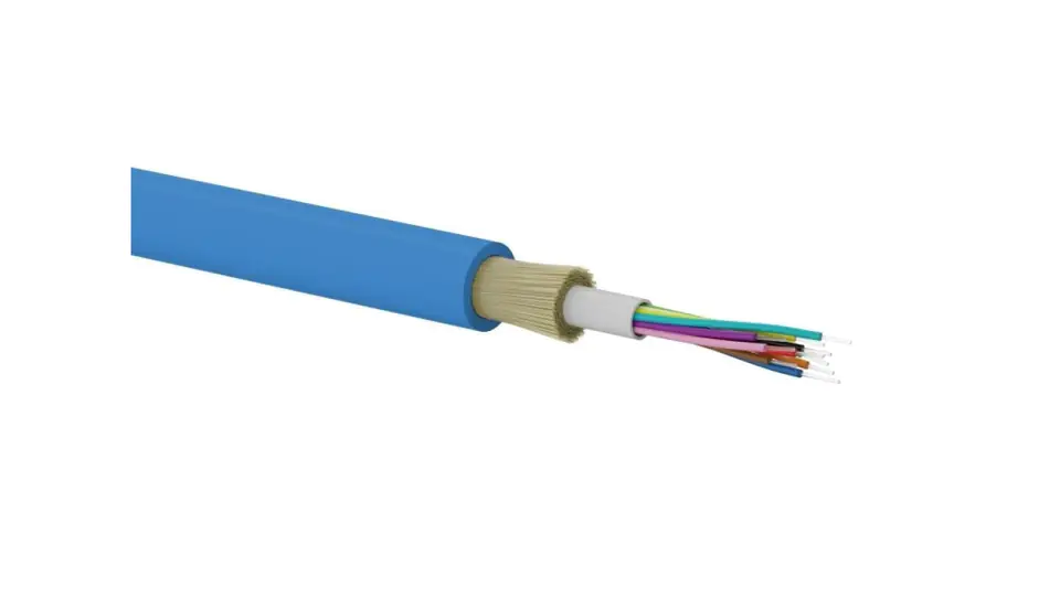 ⁨Kabel światłowodowy OM2 uniwersalny U-DQ(ZN)BH / ZW-NOTKtsdD - MM 12G 50/125 LSOH /bębnowy/⁩ w sklepie Wasserman.eu