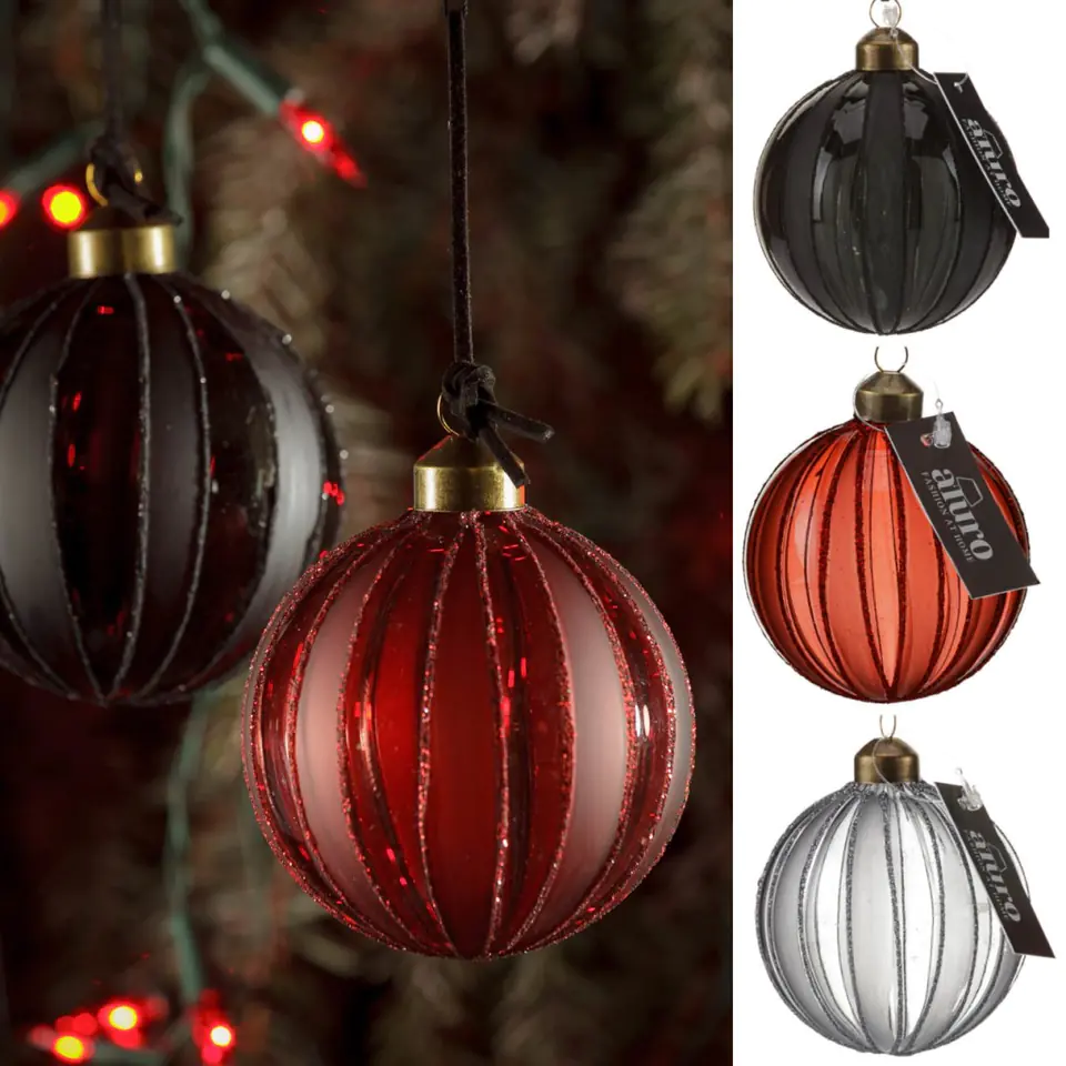 ⁨Glass bauble. DUTTON 3 wzory_Aluro⁩ at Wasserman.eu