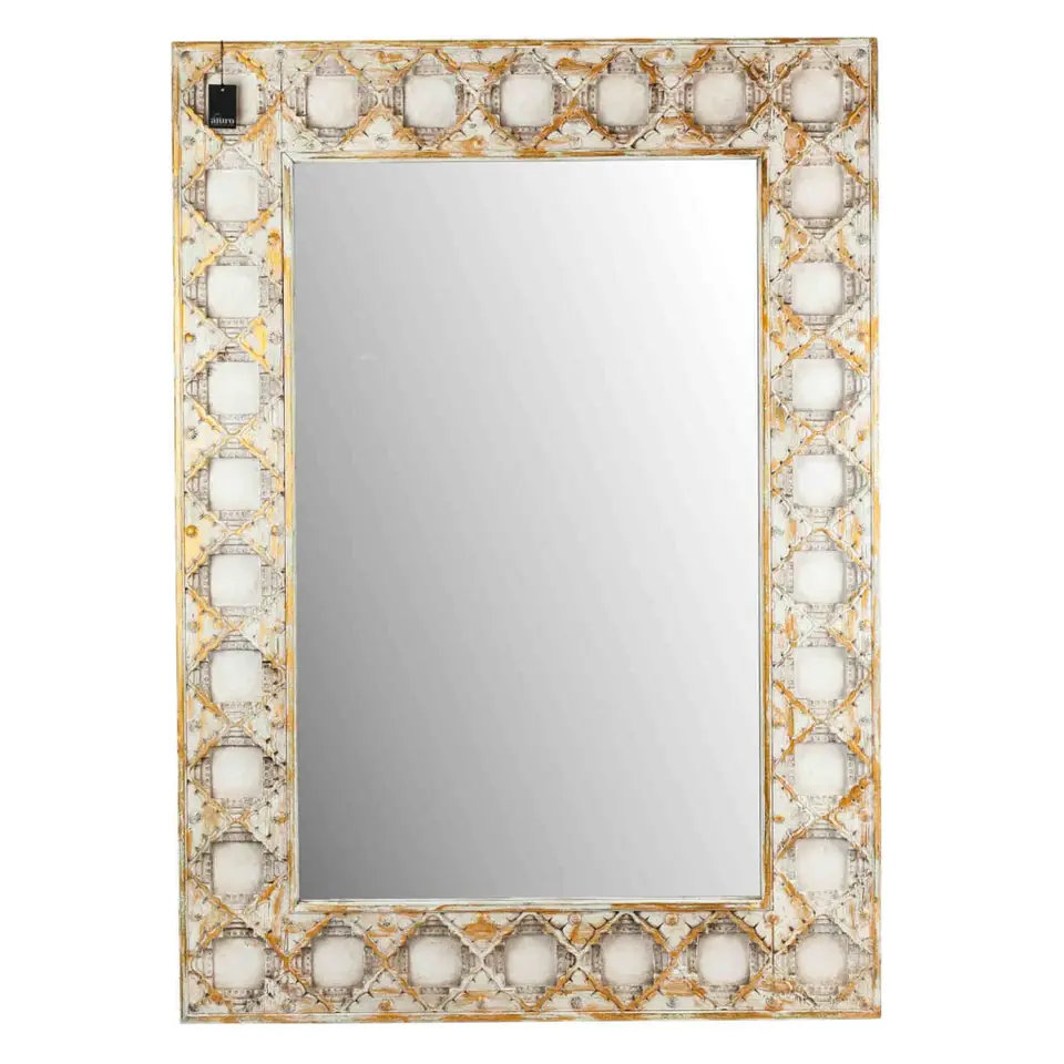 ⁨Lustro salonowe TEVOR antique style gold_Aluro⁩ w sklepie Wasserman.eu