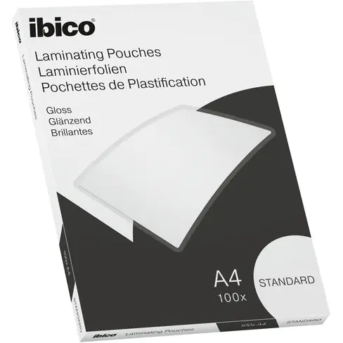 ⁨Lamination film IBICO Standard 125 mic 100 pieces 627310⁩ at Wasserman.eu