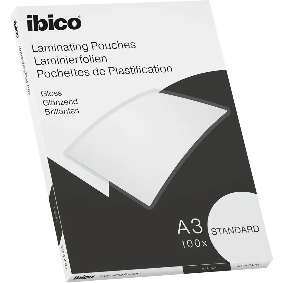 ⁨Lamination film IBICO Standard 125 mic 100 pieces 627313⁩ at Wasserman.eu