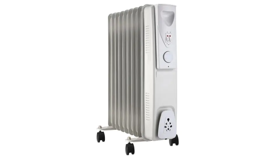 Grzejnik elektryczny olejowy 2000W 9 żeberek biały Comfort VOLT w sklepie Wasserman.eu