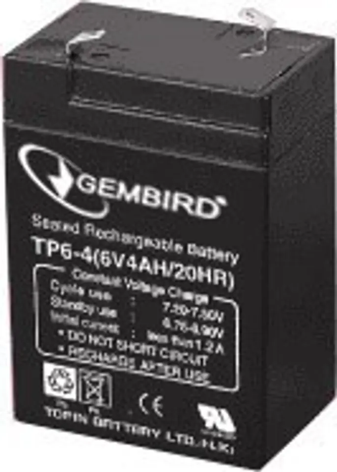 ⁨Rechargeable battery 6V/4.5AH⁩ at Wasserman.eu