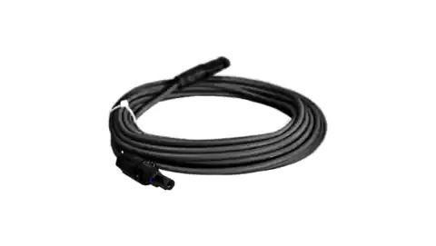 ⁨Przedłużacz solarny kabel 6mm2 z wtykami MC4 czarny/czerwony 1 - 50m, Kolor: Czarny, Długość: 35m⁩ w sklepie Wasserman.eu