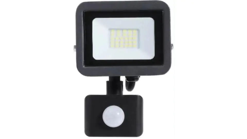 ⁨LED FLOODLIGHT 20W 4000K + ECO LIGHT SENSOR⁩ at Wasserman.eu