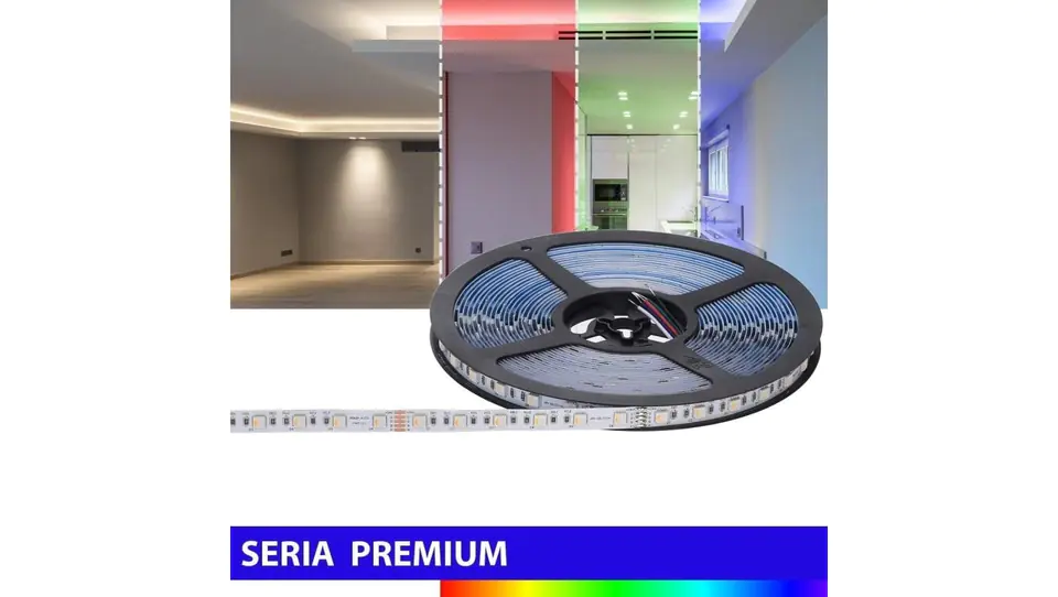 ⁨Tape Premium 24V 60led RGB+NW 4in1SMD5050 (10) PL3Y⁩ at Wasserman.eu