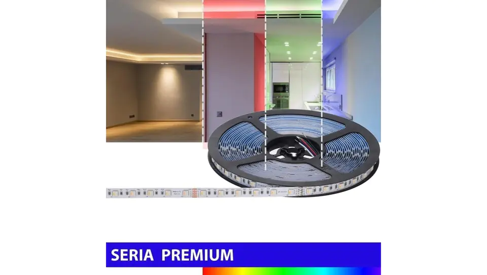 ⁨Premium Tape 24V 60led RGB+WW 4in1SMD5050 (10) PL3Y⁩ at Wasserman.eu