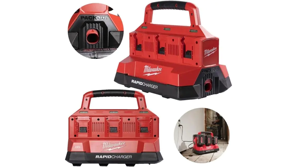 Ładowarka do akumulatorów 8V dla elektronarzędzi MILWAUKEE M18 PC6 w sklepie Wasserman.eu