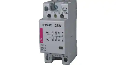 ⁨Modular contactor 25A 230V AC 2Z 2R 25-22 230V 002462340⁩ at Wasserman.eu