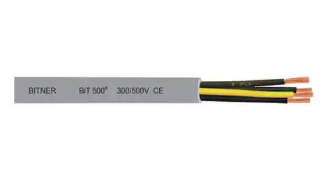 ⁨Control cable BiT 500 5G0,75 300/500V S54430 class Eca /drum/⁩ at Wasserman.eu