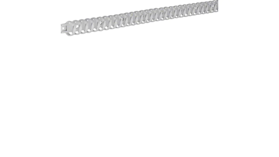 ⁨Comb trough flexible VK flex 20 21x23 light gray M5691 /0,5m/⁩ at Wasserman.eu