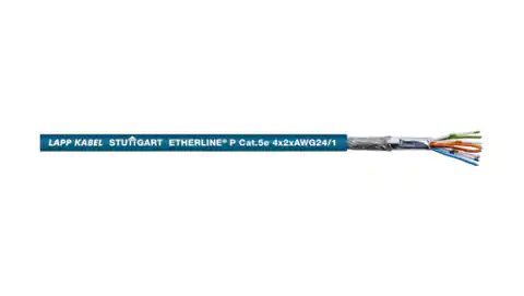 ⁨Przewód teleinformatyczny ETHERLINE P kat.5e 4x2xAWG24/1 2170297 /bębnowy/⁩ w sklepie Wasserman.eu