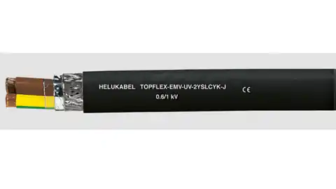 ⁨Cable for converters TOPFLEX-EMV-UV 2YSLCYK-J 4G4 0,6/1kV 22236 /drum/⁩ at Wasserman.eu
