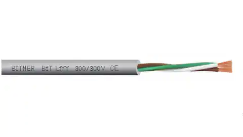 ⁨Control cable BiT LiYY 3x0,5 300/300V S30080 class Eca /drum/⁩ at Wasserman.eu