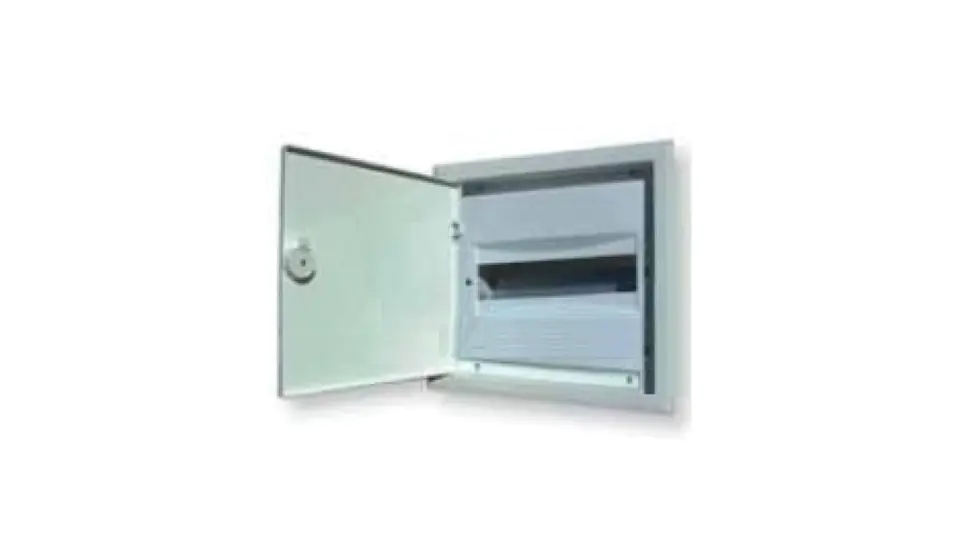 ⁨Modular switchgear 1x18 flush-mounted /door metal/ IP40 ERP18-1 DIDO 001101208⁩ at Wasserman.eu