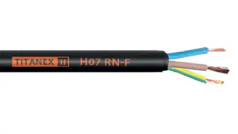 ⁨Industrial cable TITANEX H07RN-F 3x16 450/750V 37033T /drum/⁩ at Wasserman.eu