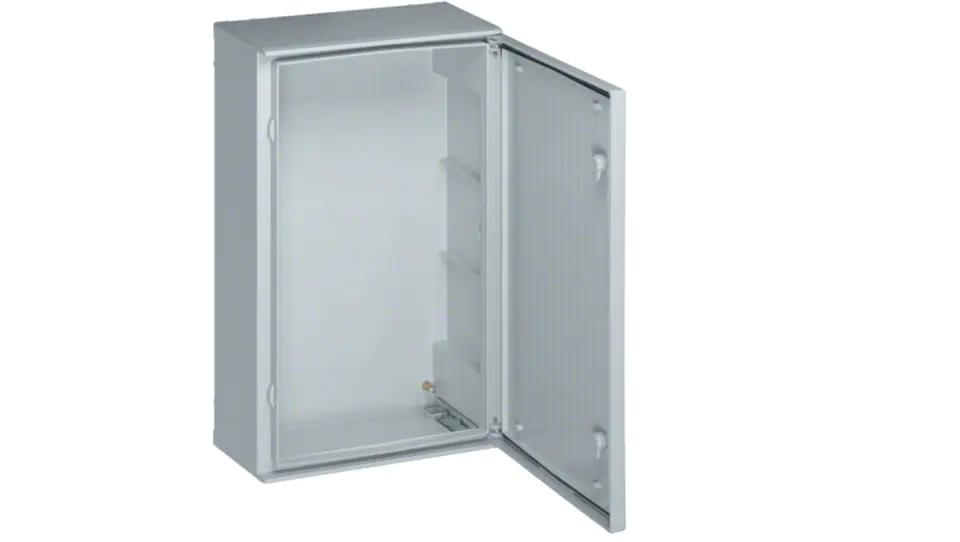 ⁨Wall mounting enclosure 650x400x200mm IP65 without mounting plate polyester Orion+ FL216B⁩ at Wasserman.eu