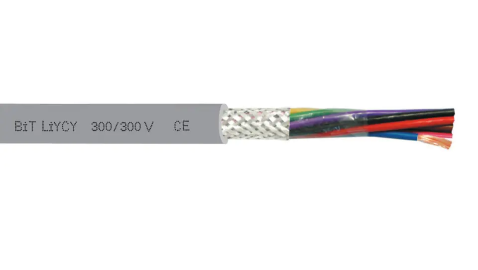 ⁨Control cable BiT LiYCY 12x1 300/300V S30645 /drum/⁩ at Wasserman.eu