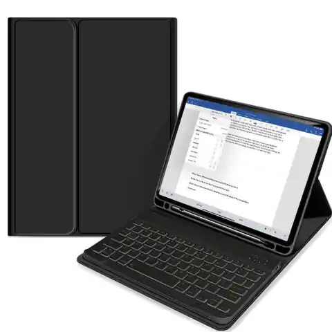 ⁨Etui IPAD 10.9 2022 Tech-Protect SC Pen + Keyboard czarne⁩ w sklepie Wasserman.eu