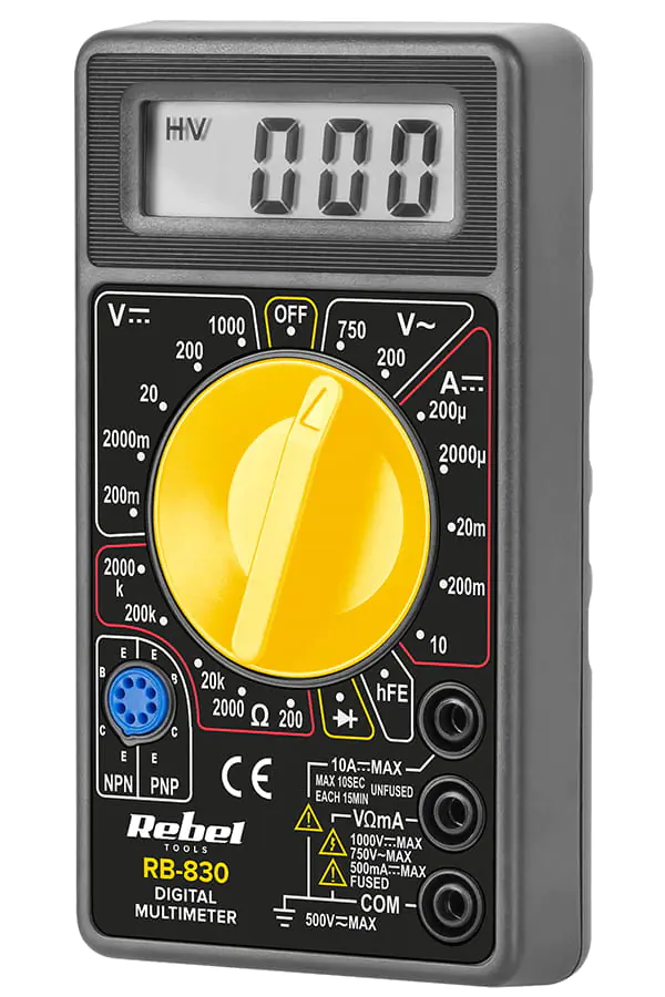 ⁨Universal meter REBEL RB-830⁩ at Wasserman.eu