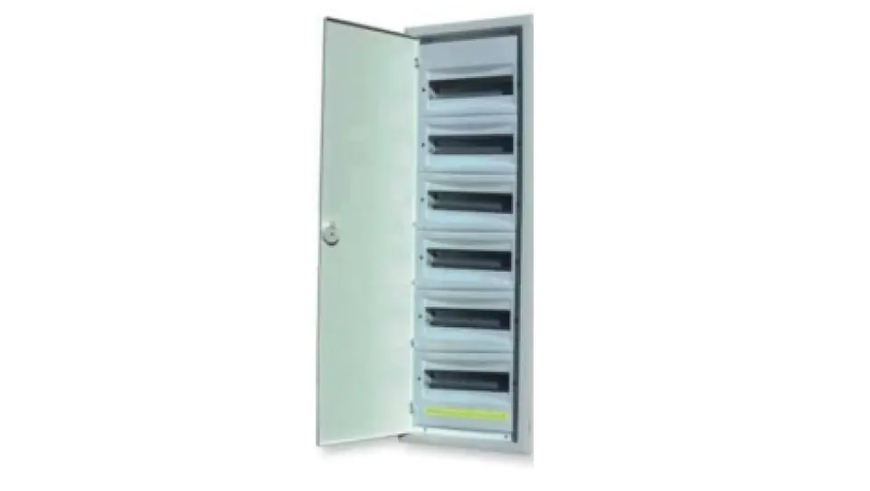 ⁨Modular switchgear 6x18 flush-mounted /door metal/ IP40 ERP18-6 DIDO 001101218⁩ at Wasserman.eu