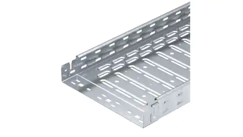 ⁨Perforated cable tray 200x60 thickness 0,75mm RKSM 620 FS 6047638 /3m/⁩ at Wasserman.eu