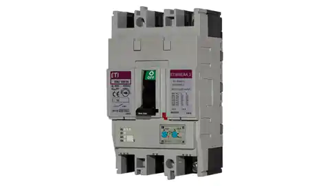 ⁨Compact circuit breaker 4P 125A 25kA /thermo-magnetic trigger/ EB2 125/4L 004671032⁩ at Wasserman.eu