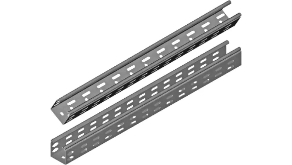 ⁨Cable tray 150x60mm 1,5mm KCP150H60/3 N /3m/ 161415⁩ at Wasserman.eu