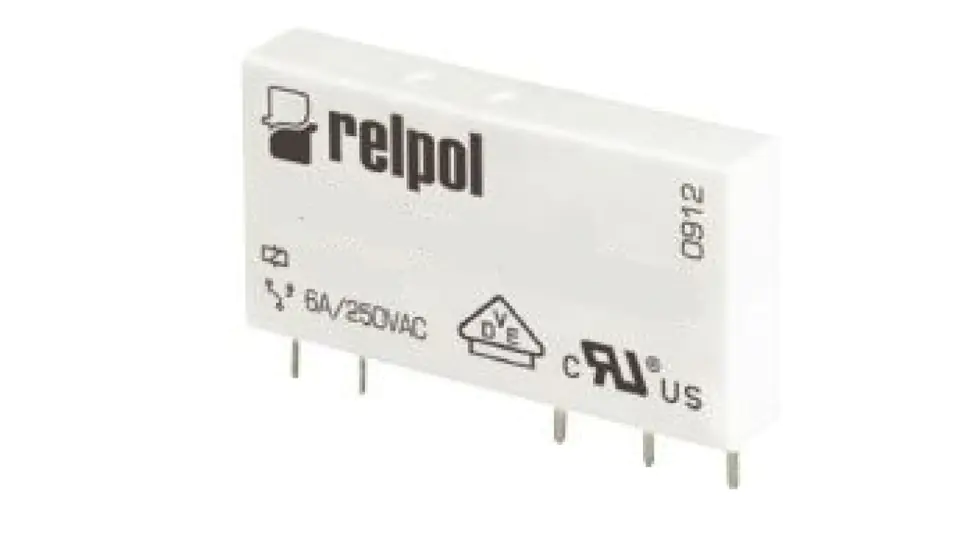⁨Miniature Relay 1P 6A 60V DC PCB AgSnO2/Au RM699BV-3211-85-1060 2613707⁩ at Wasserman.eu