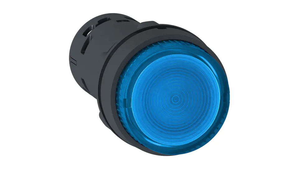 ⁨Przycisk podświetlany LED z samopowrotem 1Z niebieski XB7NW36B1⁩ w sklepie Wasserman.eu
