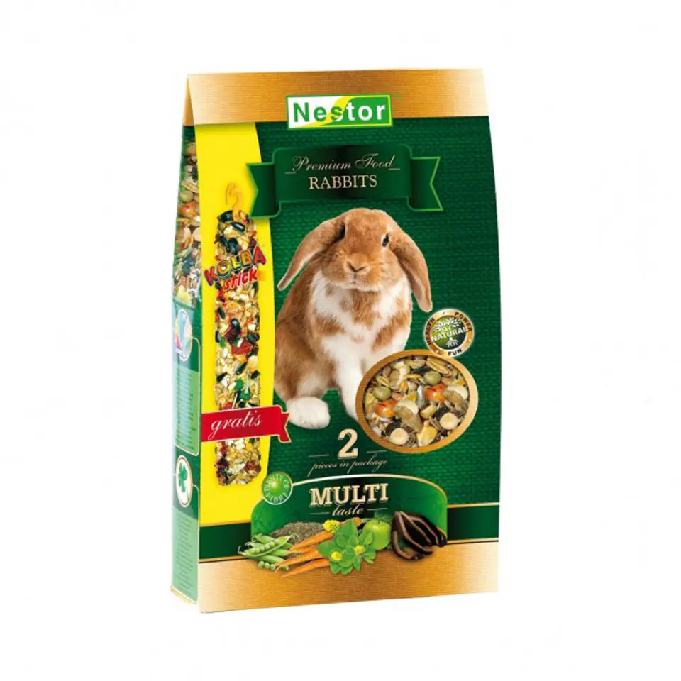 ⁨NESTOR FOOD 1400ML PREMIUM RABBIT 650g⁩ at Wasserman.eu