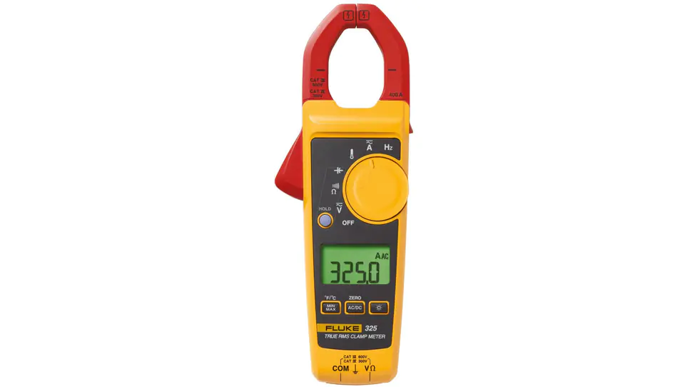 Stromzange AC 400A True Effective Value CAT III 600V CAT IV 300V IP30 FLUKE 325 4152643 im Wasserman.eu