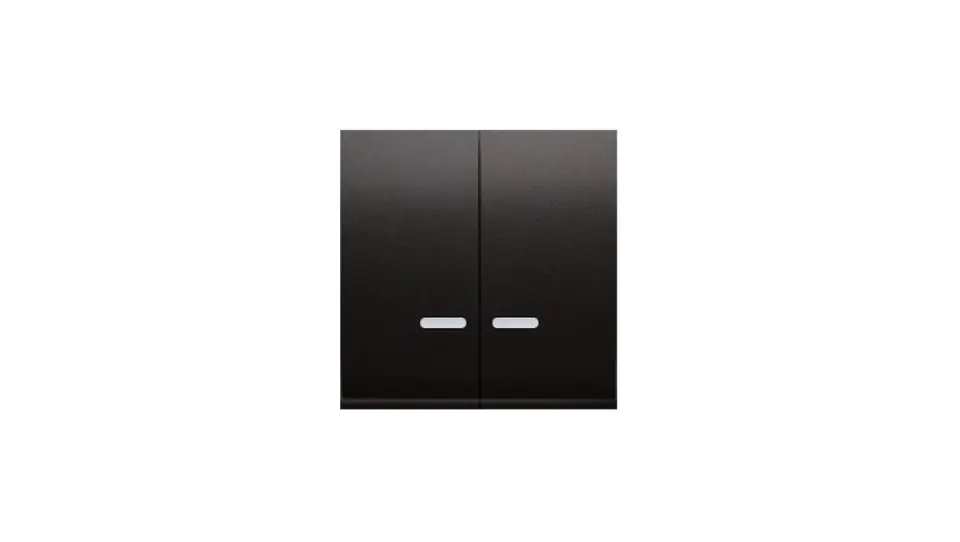 ⁨Simon 54 Double key with eyelet for switches/illuminated buttons anthracite DKW5L/4⁩ at Wasserman.eu