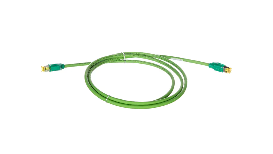 ⁨SF/UTP Patch Cord Cat6A green /2 m/ 6XV1870-3QH20⁩ at Wasserman.eu