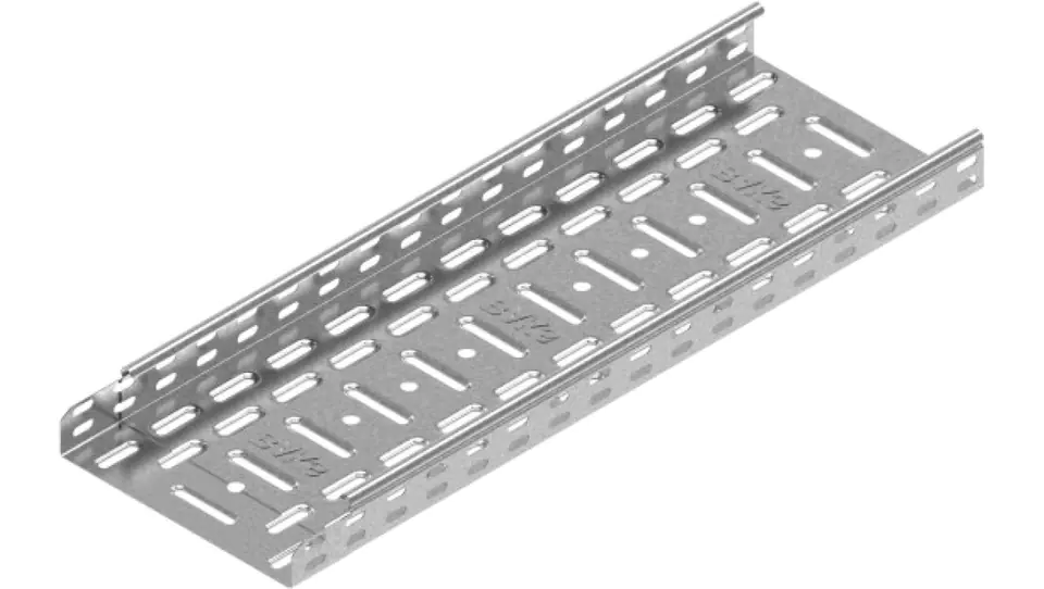 ⁨Cable tray 150x42mm 0,7mm KGL150H42/2 140217 /2m/⁩ at Wasserman.eu