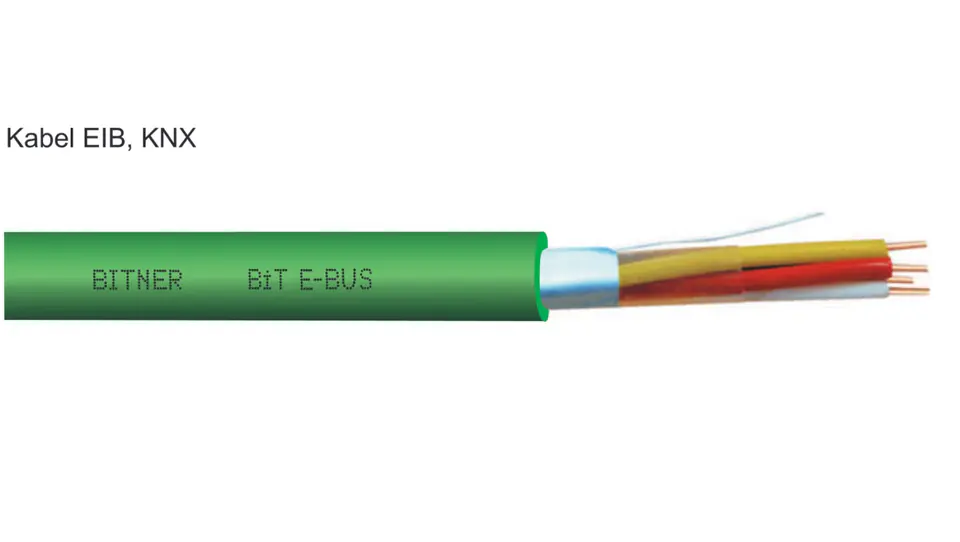 ⁨Kabel do transmisji danych BiT E-BUS 2x2x0,8mm PCV EB0005 klasa Eca /bębnowy/⁩ w sklepie Wasserman.eu