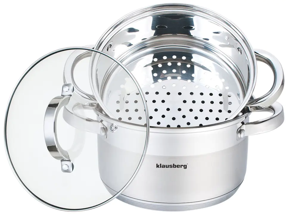 PAIR POT KLAUSBERG 3 ELEM. 18cm KB-7135 at Wasserman.eu