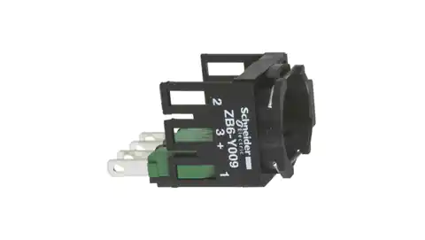 ⁨Single contact block with mounting body/flange 1Z+1R connector Faston ZB6Z5B⁩ at Wasserman.eu