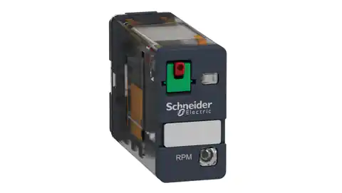 ⁨Power relay plug-in, Zelio RPM, 1 changeover terminal, 230 V AC, LED RPM12P7⁩ at Wasserman.eu