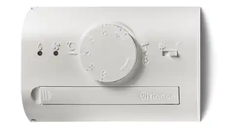 ⁨Elektronischer Thermostat 5-30C grau, Knopf, Tag-Nacht/Sommer-Winter-Funktion 1P 5A 230V, batteriebetrieben 1T.41.9.003.2000⁩ im Wasserman.eu