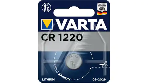 ⁨CR1220 35mAh 3V ELEKTRONIK Lithium-Batterie⁩ im Wasserman.eu