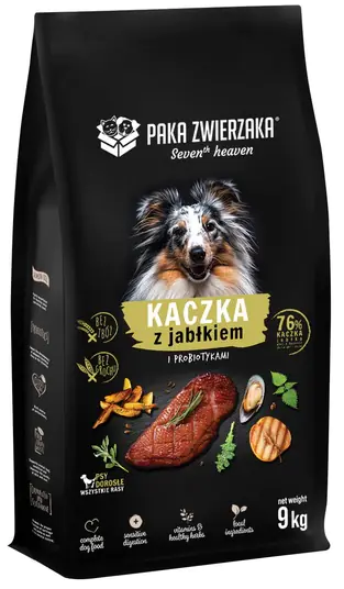 ⁨Paka Zwierzaka Seventh Heaven Kaczka z jabłkiem 9kg⁩ w sklepie Wasserman.eu