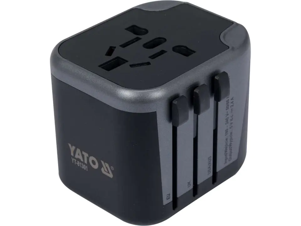 ADAPTER PODRÓŻNY UNIW. 2XUSB 12W w sklepie Wasserman.eu