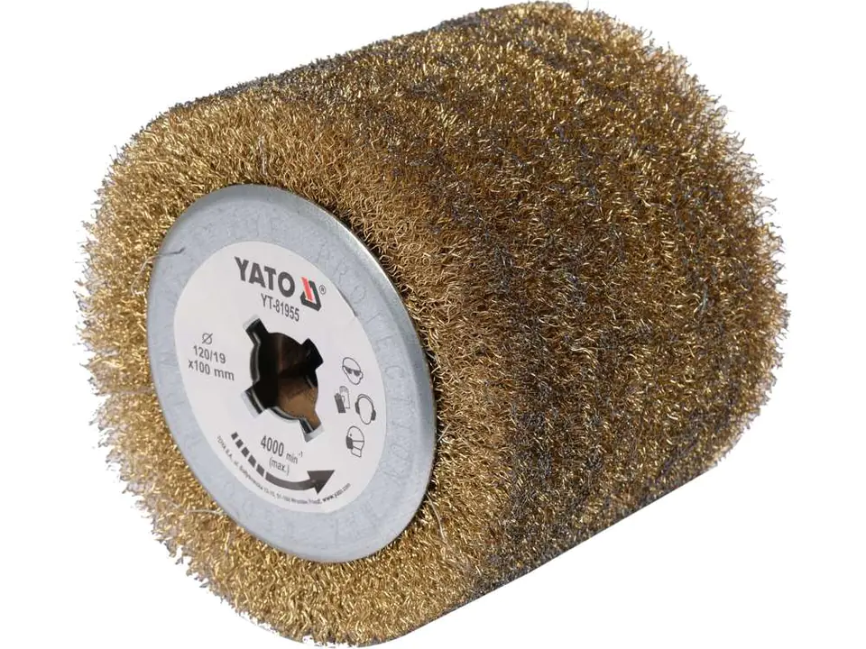 ⁨SATIN WIRE BRUSH 120X100X19MM⁩ at Wasserman.eu