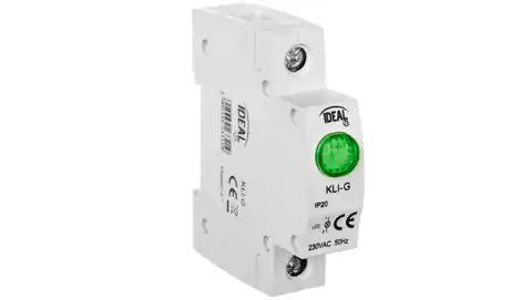 ⁨Kontrolka świetlna LED KLI-G zielona 23321⁩ w sklepie Wasserman.eu