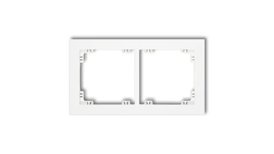 ⁨DECO Double frame white DR-2⁩ at Wasserman.eu