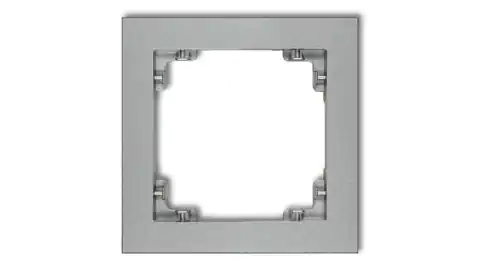 ⁨DECO Single frame silver metallic 7DR-1⁩ at Wasserman.eu