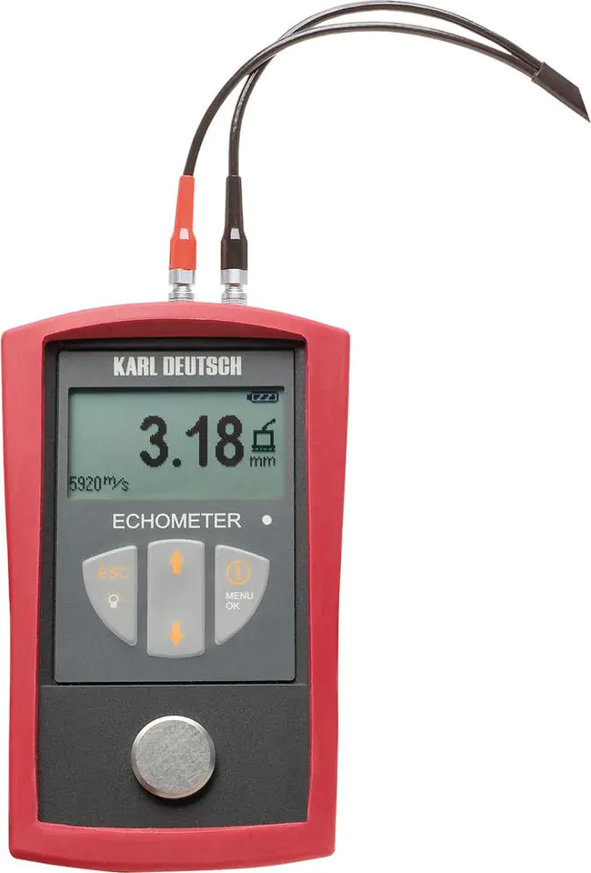 ⁨Miernik grubosci scianek ECHOMETER 1076 Basic NIEMIECKI⁩ w sklepie Wasserman.eu